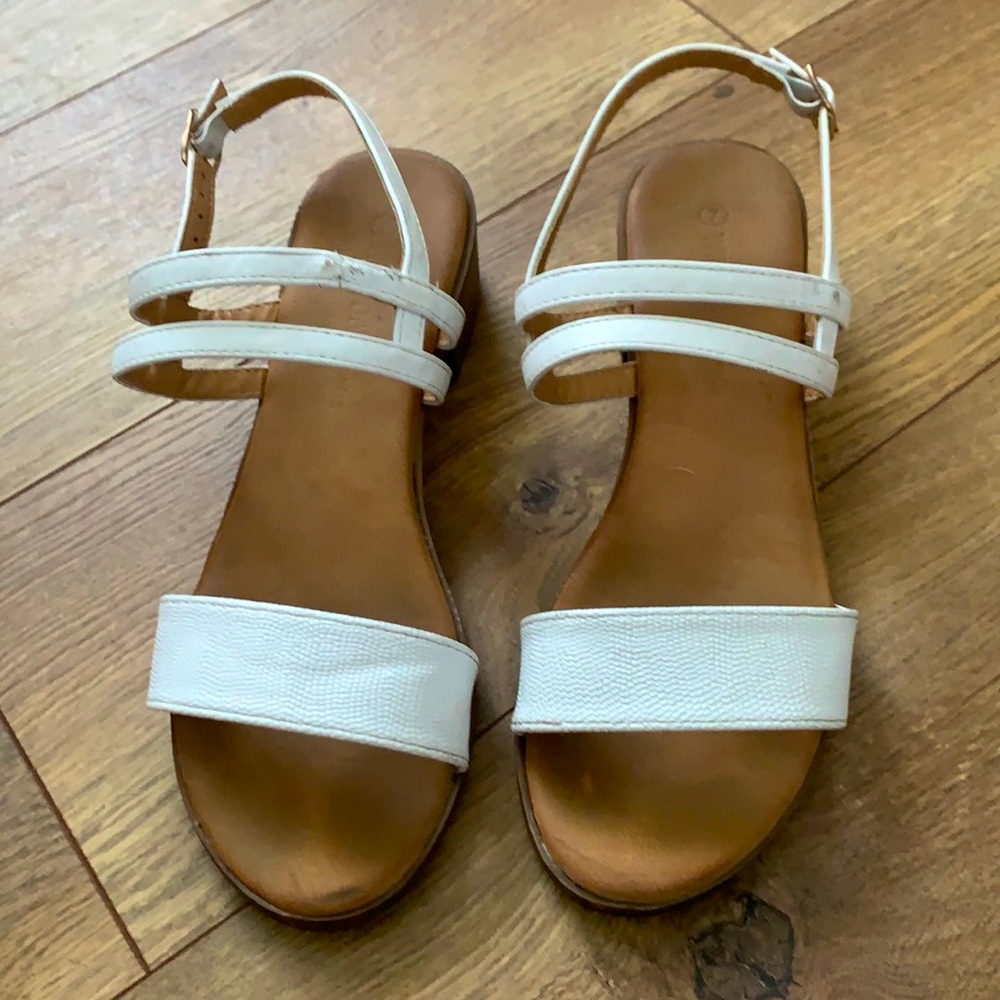 White Sandals